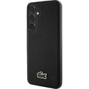 Samsung Galaxy S24 Uyumlu Kılıf Lacoste Orjinal Lisanslı PU Pike Desenli Arka Yüzey İkonik Timsah Dokuma Logolu Kapak