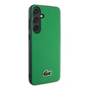 Samsung Galaxy S24 Uyumlu Kılıf Lacoste Orjinal Lisanslı PU Pike Desenli Arka Yüzey İkonik Timsah Dokuma Logolu Kapak