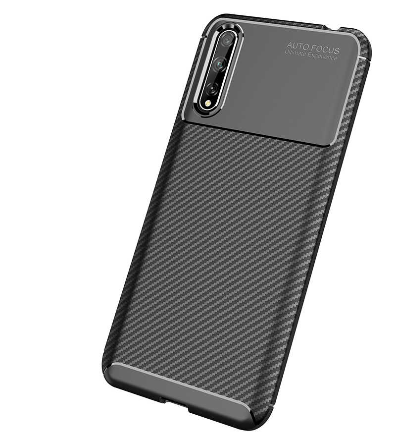 Huawei P Smart S Uyumlu (Y8P) Kılıf Zore Negro Silikon Kapak - 1