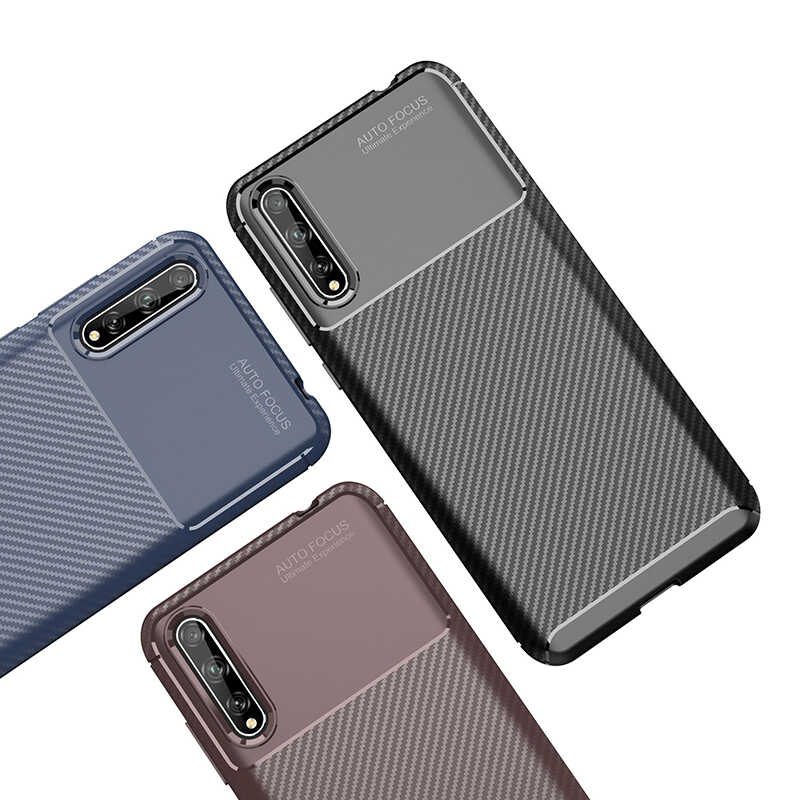 Huawei P Smart S Uyumlu (Y8P) Kılıf Zore Negro Silikon Kapak - 2