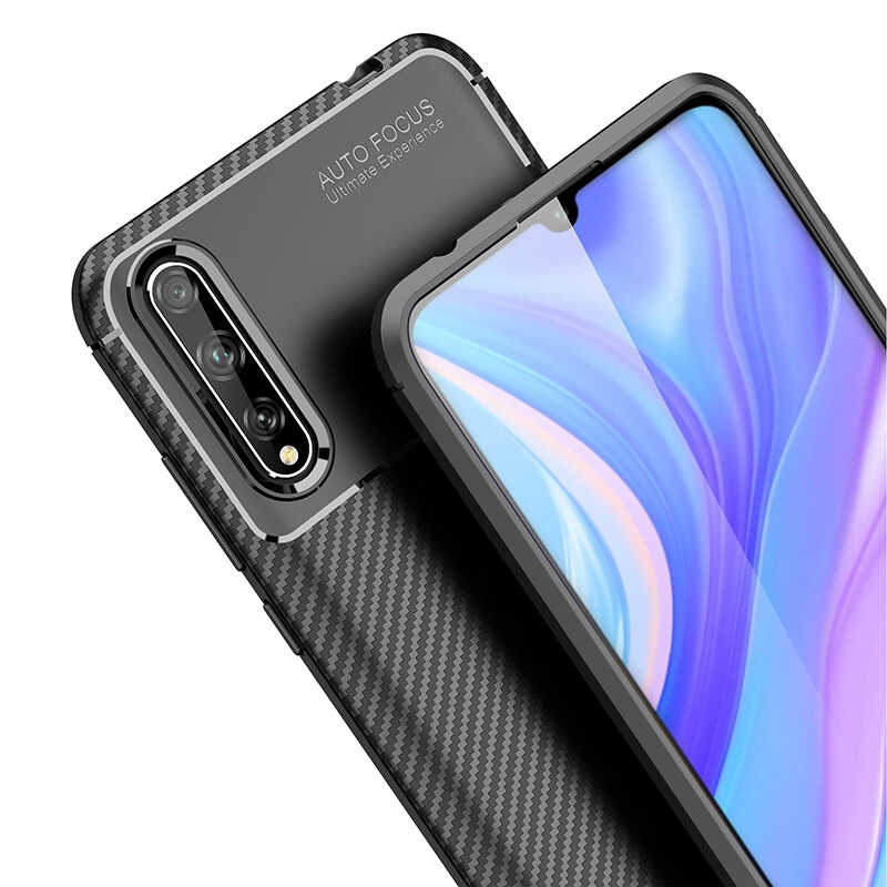 Huawei P Smart S Uyumlu (Y8P) Kılıf Zore Negro Silikon Kapak - 6