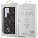 Samsung Galaxy S24 Ultra Uyumlu Kılıf Guess Orjinal Lisanslı PU Üçgen Logo 4G Desenli Kapak