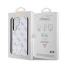 Samsung Galaxy S24 Ultra Uyumlu Kılıf Guess Orjinal Lisanslı PU Üçgen Logo 4G Desenli Kapak