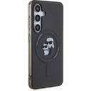 Samsung Galaxy S24 Uyumlu Kılıf Karl Lagerfeld Orjinal Lisanslı Magsafe Şarj Özellikli Karl & Choupette IML Baskılı Kapak