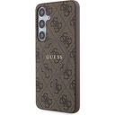 Samsung Galaxy S24 Plus Uyumlu Kılıf Guess Orjinal Lisanslı Magsafe Şarj Özellikli 4G Desenli Yazı Logolu Kapak