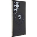 Samsung Galaxy S24 Ultra Uyumlu Kılıf Karl Lagerfeld Orjinal Lisanslı Magsafe Şarj Özellikli Karl Head IML Baskılı Kapak