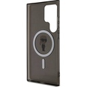 Samsung Galaxy S24 Ultra Uyumlu Kılıf Karl Lagerfeld Orjinal Lisanslı Magsafe Şarj Özellikli Karl Head IML Baskılı Kapak