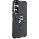 Samsung Galaxy S24 Plus Uyumlu Kılıf Karl Lagerfeld Orjinal Lisanslı Magsafe Şarj Özellikli Karl & Choupette IML Baskılı Kapak