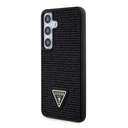 Samsung Galaxy S24 Uyumlu Kılıf Guess Orjinal Lisanslı Taşlı Arka Yüzey Üçgen Logolu Kapak - 1