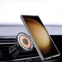 Samsung Galaxy S24 Ultra Uyumlu Kılıf Magsafe Şarj Özellikli Wlons Standlı Efsane Kapak - 2