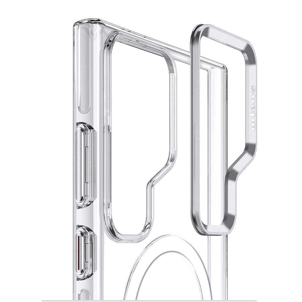 Samsung Galaxy S24 Ultra Uyumlu Kılıf Magsafe Şarj Özellikli Wlons Standlı Efsane Kapak - 6