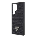 Samsung Galaxy S24 Ultra Uyumlu Kılıf Guess Orjinal Lisanslı Taşlı Arka Yüzey Üçgen Logolu Kapak - 4