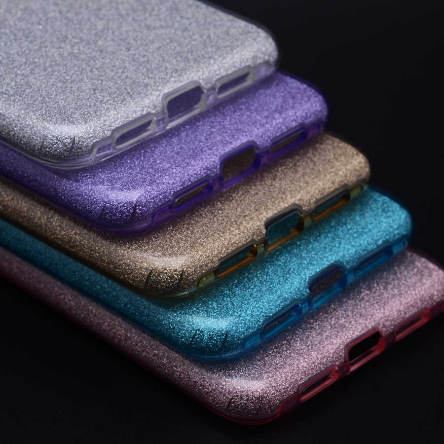 Huawei P20 Uyumlu Kılıf Zore Shining Silikon - 1