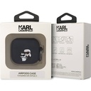 Apple Airpods 3. Nesil Uyumlu Kılıf Karl Lagerfeld Orjinal Lisanslı Karl & Choupette 3D Silikon Kapak