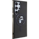 Samsung Galaxy S24 Ultra Uyumlu Kılıf Karl Lagerfeld Orjinal Lisanslı Magsafe Şarj Özellikli Karl & Choupette IML Baskılı Kapak