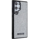 Samsung Galaxy S24 Ultra Uyumlu Kılıf Karl Lagerfeld Taşlı Metal Logo Orjinal Lisanslı Kapak