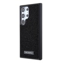 Samsung Galaxy S24 Ultra Uyumlu Kılıf Karl Lagerfeld Taşlı Metal Logo Orjinal Lisanslı Kapak
