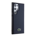 Samsung Galaxy S24 Ultra Uyumlu Kılıf Lacoste Orjinal Lisanslı PU Pike Desenli Arka Yüzey İkonik Timsah Dokuma Logolu Kapak - 3