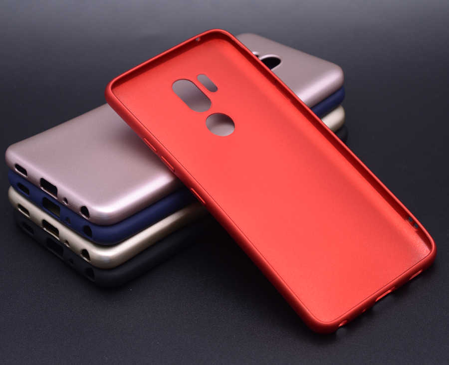 LG G7 Uyumlu Kılıf Zore Premier Silikon Kapak - 1