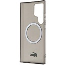 Samsung Galaxy S24 Ultra Uyumlu Kılıf Lacoste Orjinal Lisanslı Magsafe Şarj Özellikli Transparan Timsah Logo Baskılı Kapak