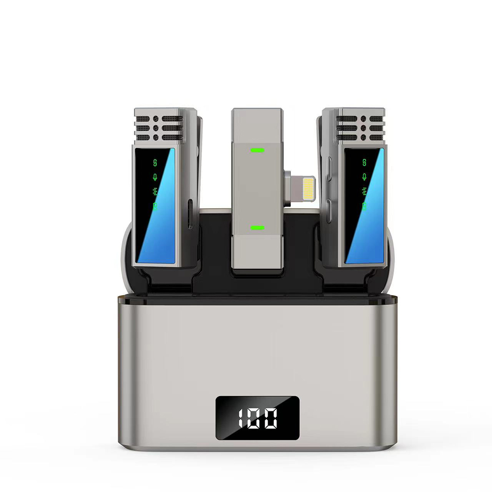 [RNZ-TA121016] Jmary MW-15 Lightning Portlu Kablosuz Yaka Mikrofonu