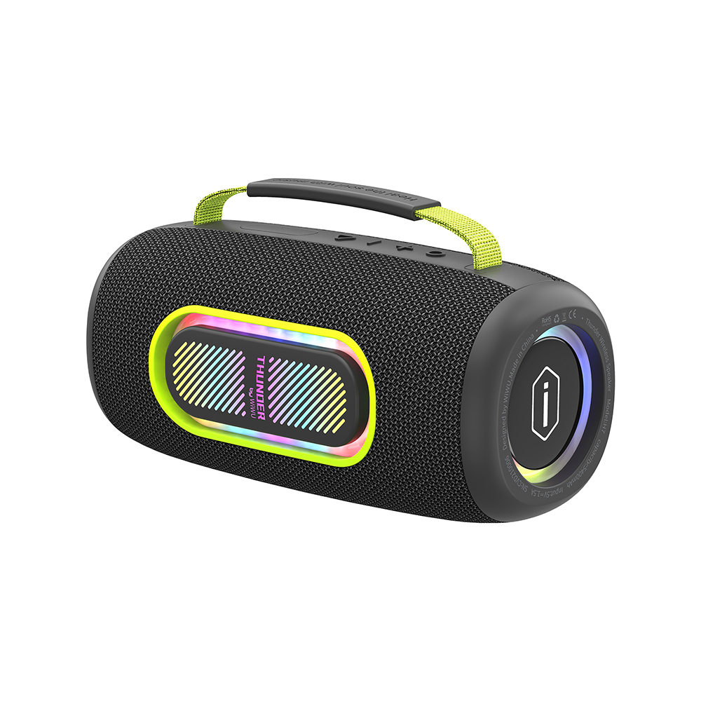 [RNZ-TA121027] Wiwu H7 RGB Işıklı Askılı TWS Bluetooth Speaker Hoparlör v5.3 40W