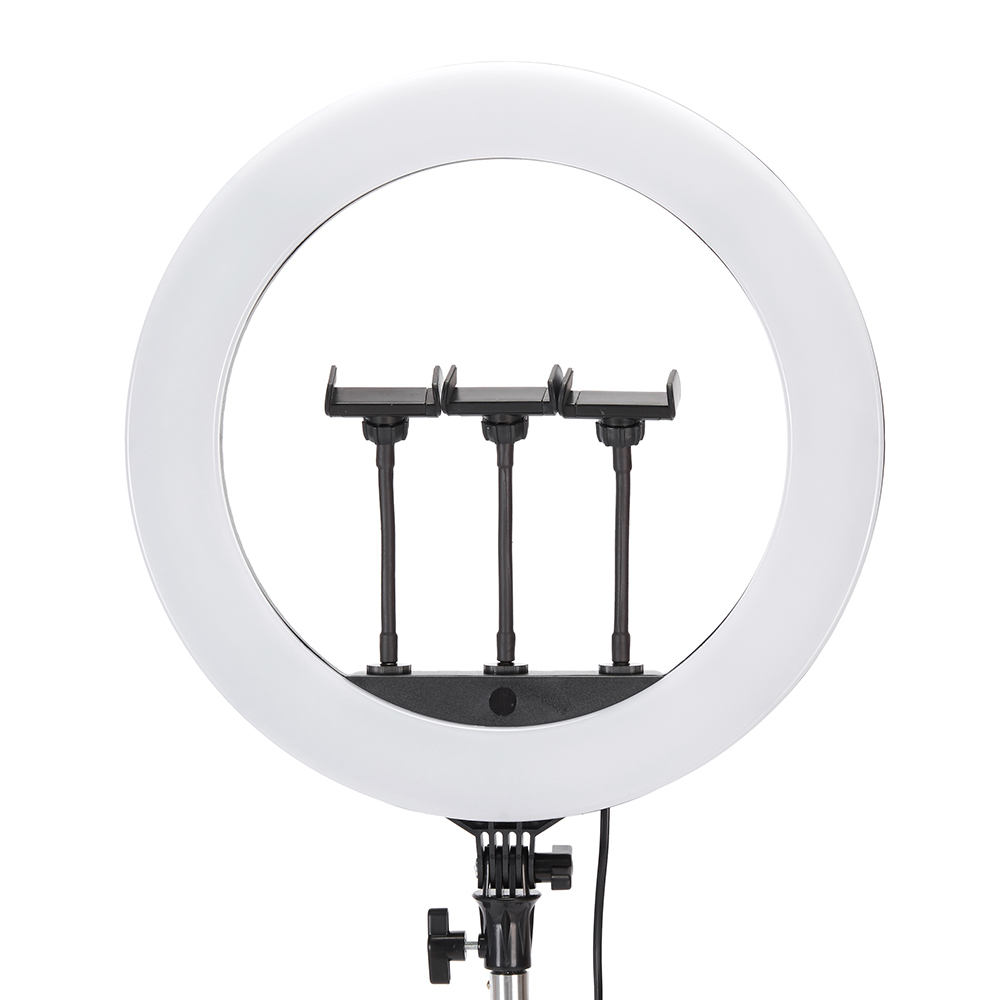[RNZ-TA120980] Jmary FM-18R Uzaktan Kumandalı 43cm Işıklı Telefon Tutucu Ring Light