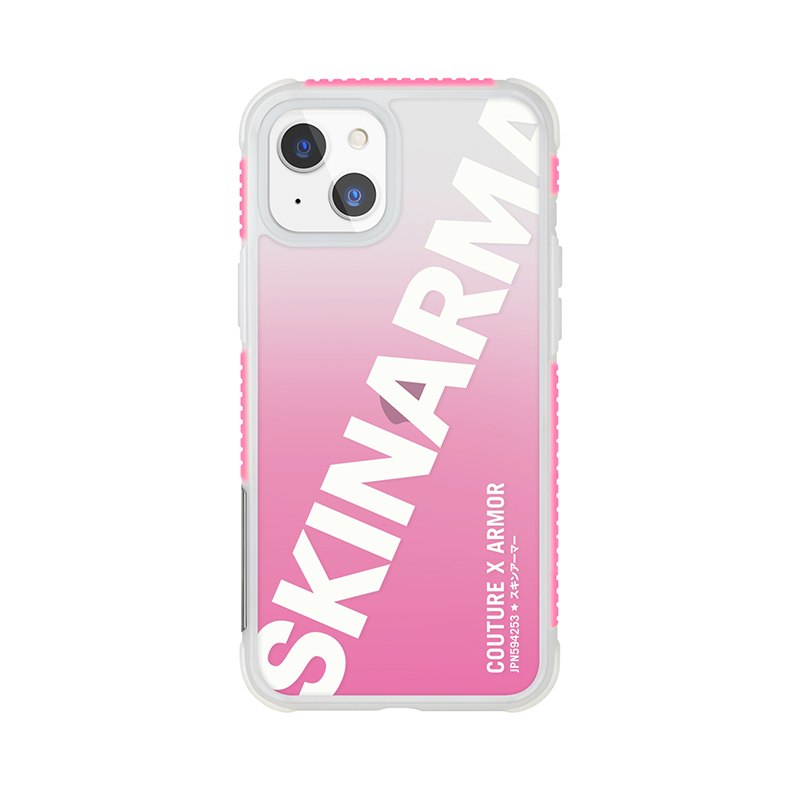 [RNZ-TA121298] Apple iPhone 13 Uyumlu Kılıf SkinArma Şeffaf Airbag Tasarımlı Keisha Kapak (Pembe)