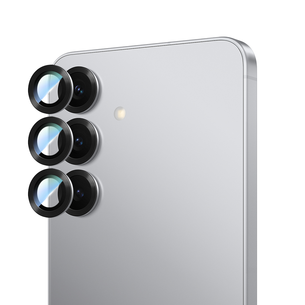 Samsung Galaxy S25 Plus Uyumlu CaseWorld Alloy Serisi Oleofobik Anti Reflective Kamera Lens Koruyucu