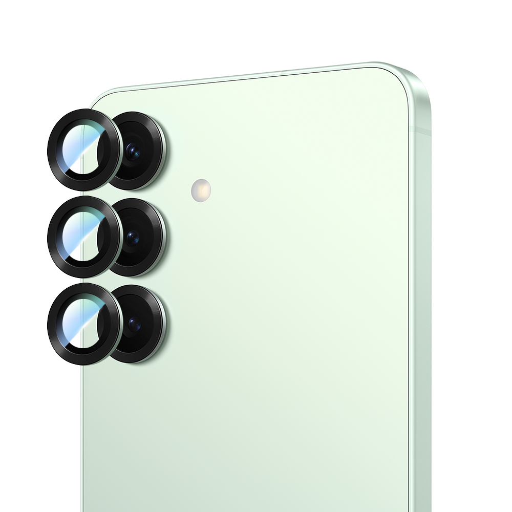 Samsung Galaxy S25 Plus Uyumlu CaseWorld Alloy Serisi Oleofobik Anti Reflective Kamera Lens Koruyucu