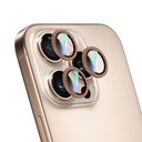 Apple iPhone 16 Pro Max Uyumlu CaseWorld Karbon Fiber Serisi Anti Reflective Ultra Clear Kamera Lens Koruyucu