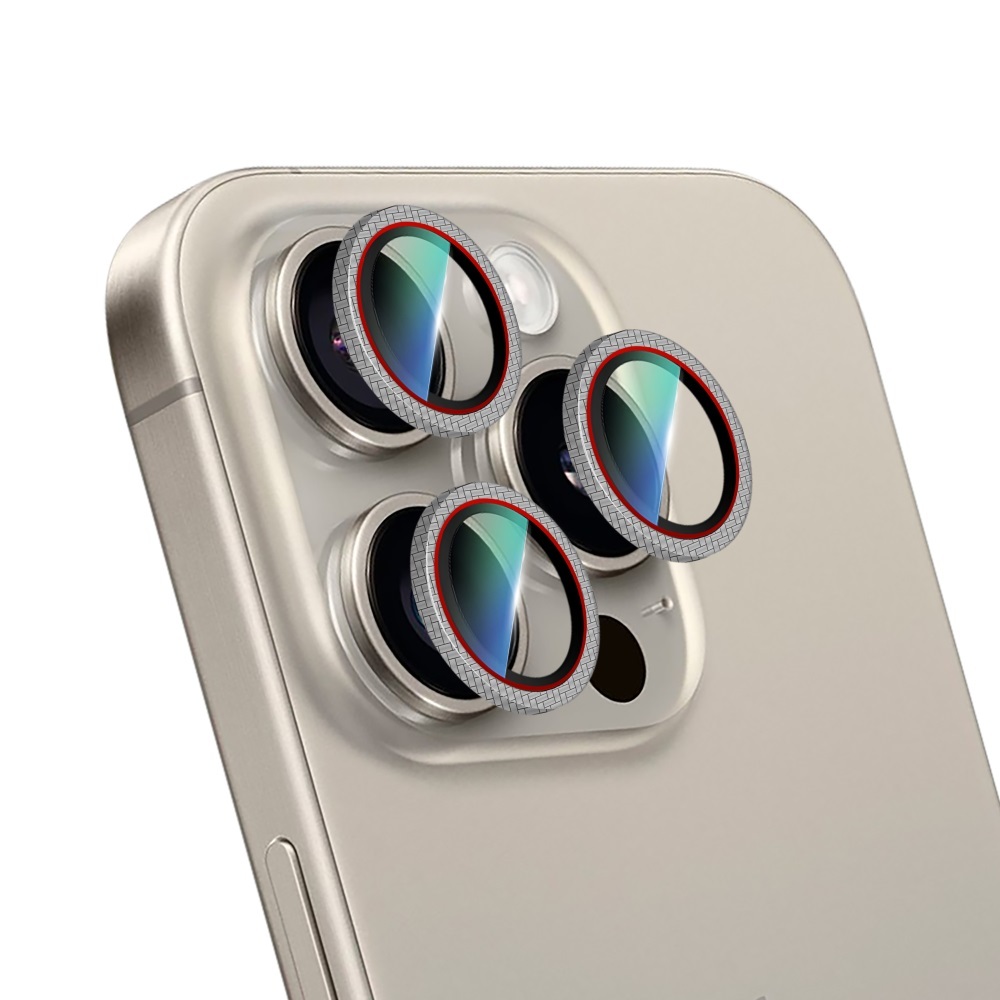 Apple iPhone 16 Pro Max Uyumlu CaseWorld Karbon Fiber Serisi Anti Reflective Ultra Clear Kamera Lens Koruyucu