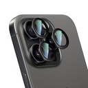 Apple iPhone 16 Pro Uyumlu CaseWorld Karbon Fiber Serisi Anti Reflective Ultra Clear Kamera Lens Koruyucu