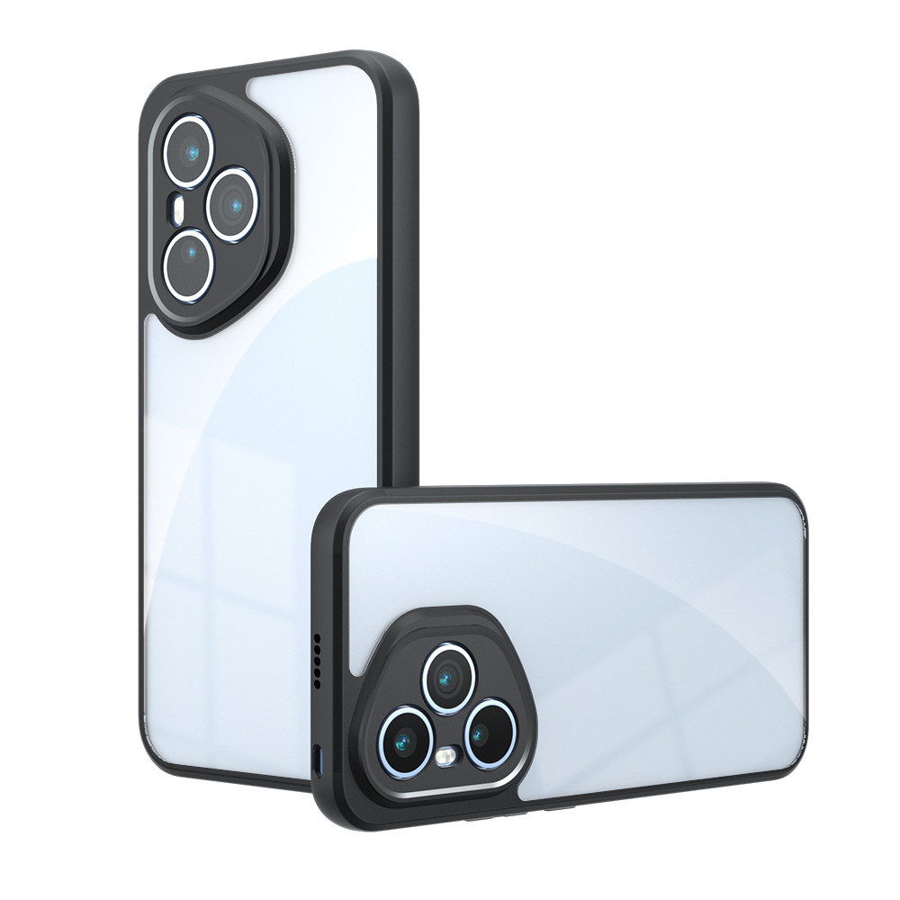 [RNZ-TA121830] Honor 400 Pro Uyumlu Kılıf Kamera Korumalı Şeffaf Arka Yüzey Zore New Roll Kapak