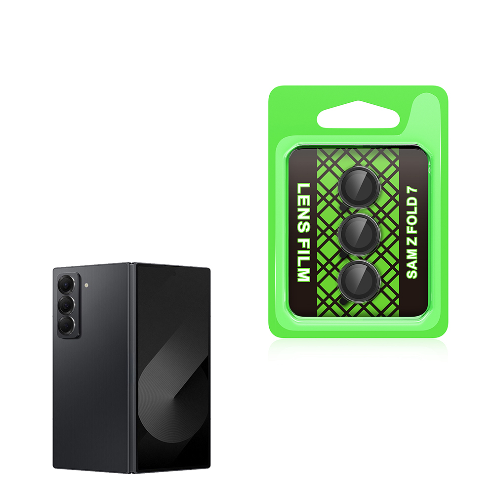 [RNZ-TA121791] Samsung Galaxy Z Fold 7 Uyumlu Zore CL-07 Kamera Lens Koruyucu