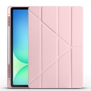 Samsung Galaxy Tab S10 FE Plus Uyumlu Kılıf Zore Tri Folding Kalem Bölmeli Standlı Kılıf