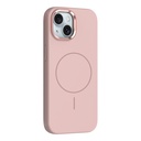 Apple iPhone 14 Uyumlu Kılıf M-Safe Şarj Özellikli Metal Kamera Çerçeveli Zore Edi Silikon Kapak