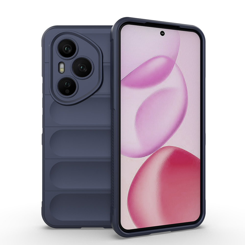 Honor 400 Pro Uyumlu Kılıf Esnek TPU Oyuklu Arka Yüzey Tasarımlı Zore Etnik Silikon Kapak