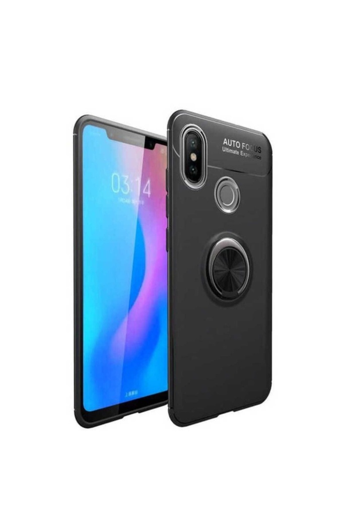 [RNZ-TA13664] Xiaomi Mi 6X Uyumlu Kılıf Zore Ravel Silikon Kapak (Siyah)