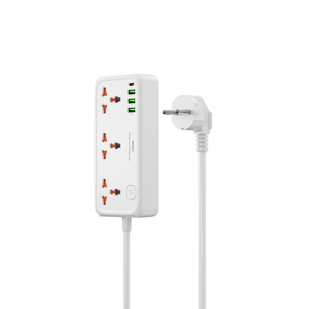 [RNZ-TA121234] Wiwu Wi-S005 GaN Tech Power Strip Çoklu Priz 30W