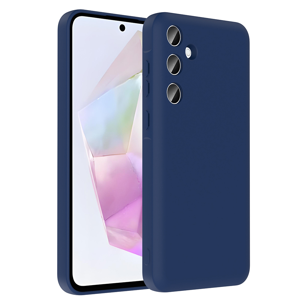 Samsung Galaxy A36 Uyumlu Kılıf Kamera Korumalı Kartlık Hazneli Zore Vitra Kapak