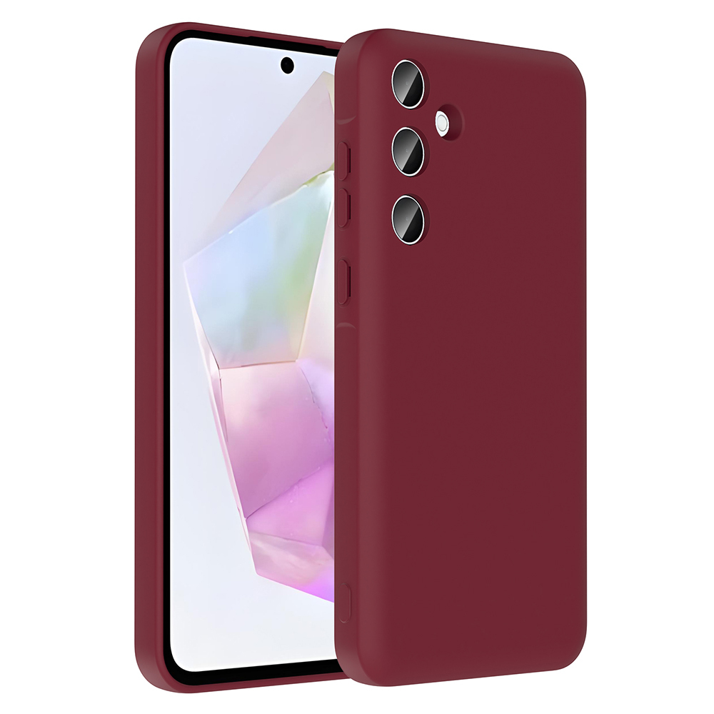 Samsung Galaxy A56 Uyumlu Kılıf Kamera Korumalı Kartlık Hazneli Zore Vitra Kapak