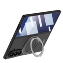 Samsung Galaxy Z Fold 7 Uyumlu Kılıf M-safe Şarj Özellikli Zore Kıpta Yüzüklü Kamera Korumalı Kapak