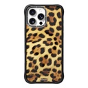 Apple iPhone 16 Pro Uyumlu Kılıf M-safe Şarj Özellikli Youngkit Leopard Serisi Kapak