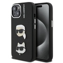 Apple iPhone 14 Uyumlu Kılıf Karl Lagerfeld Orjinal Lisanslı K&C Heads Pin Kapak