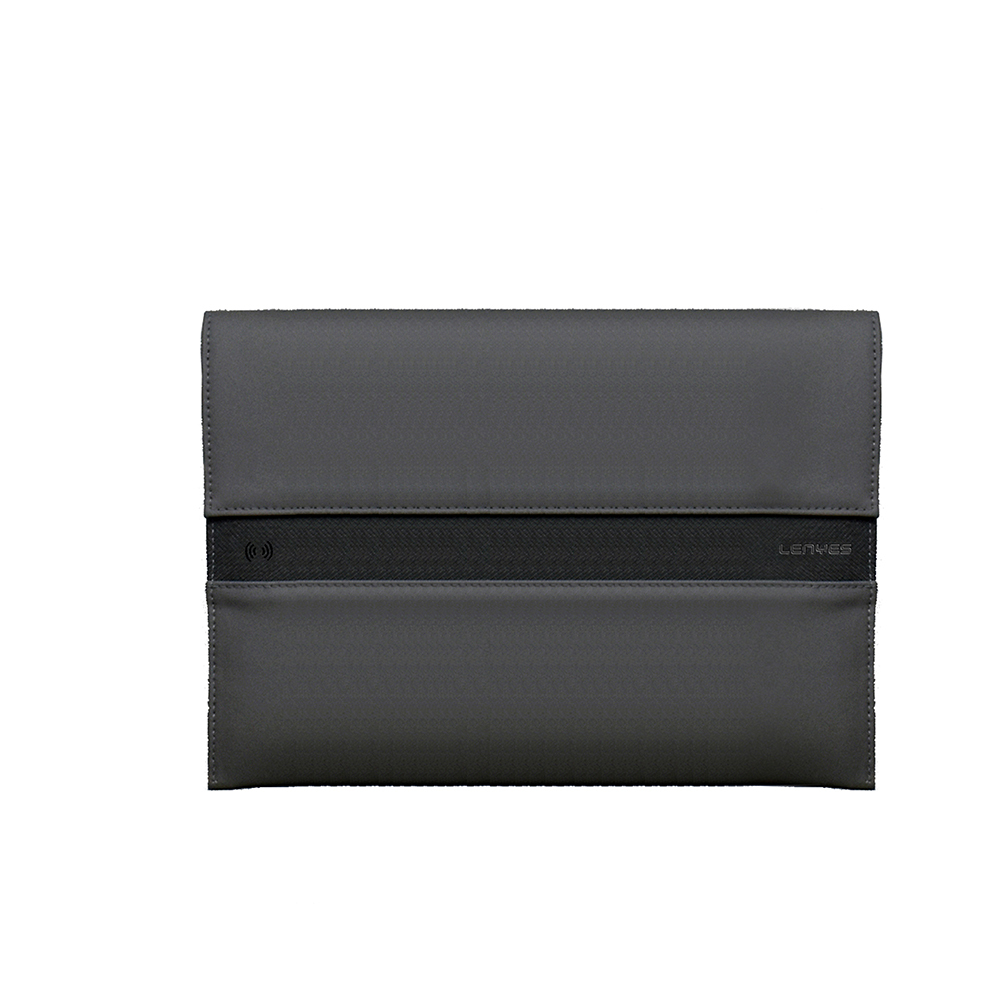 [RNZ-TA121950] Lenyes LB511 NFC Tag Özellikli 14 inç Su Geçirmez Laptop Kılıfı