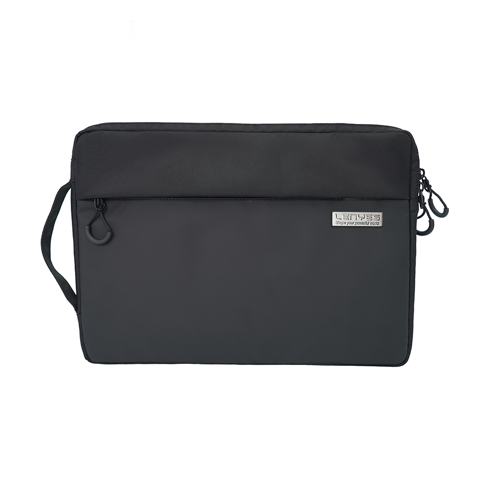[RNZ-TA121961] Lenyes LB576 Creator Serisi Darbe Emici Su Geçirmez Polyester Kumaş 15-16 inç Laptop Çantası