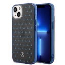 Apple iPhone 14 Uyumlu Kılıf Mercedes Benz Çift Katmanlı Yıldız Desenli Dizayn Kapak