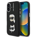 Apple iPhone 16 Uyumlu Kılıf Karl Lagerfeld Orjinal Lisanslı K&C Heads Pin Kapak