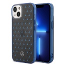 Apple iPhone 15 Uyumlu Kılıf Mercedes Benz Çift Katmanlı Yıldız Desenli Dizayn Kapak